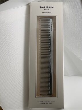 Balmain Silver Metal Cutting Comb - Men's Grooming